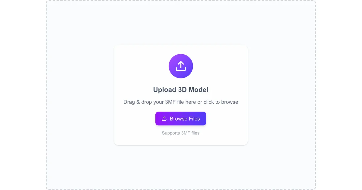 3D 3MF Viewer Online - 3MF-Dateien im Browser anzeigen