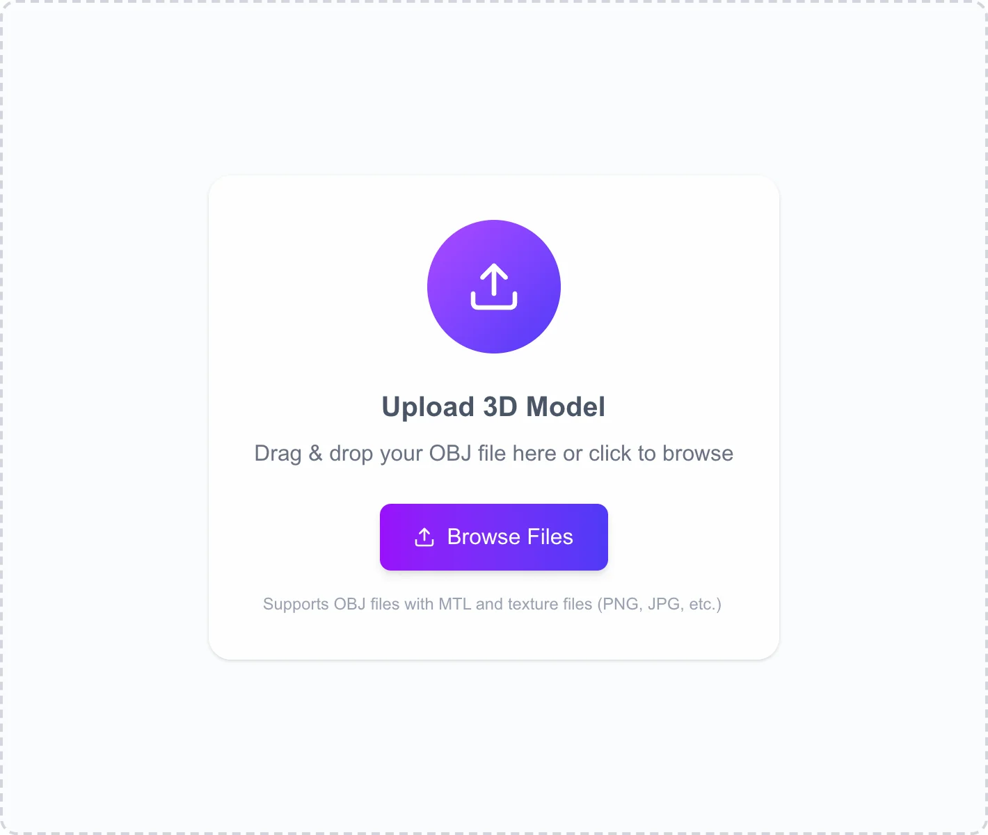 3D OBJ Viewer