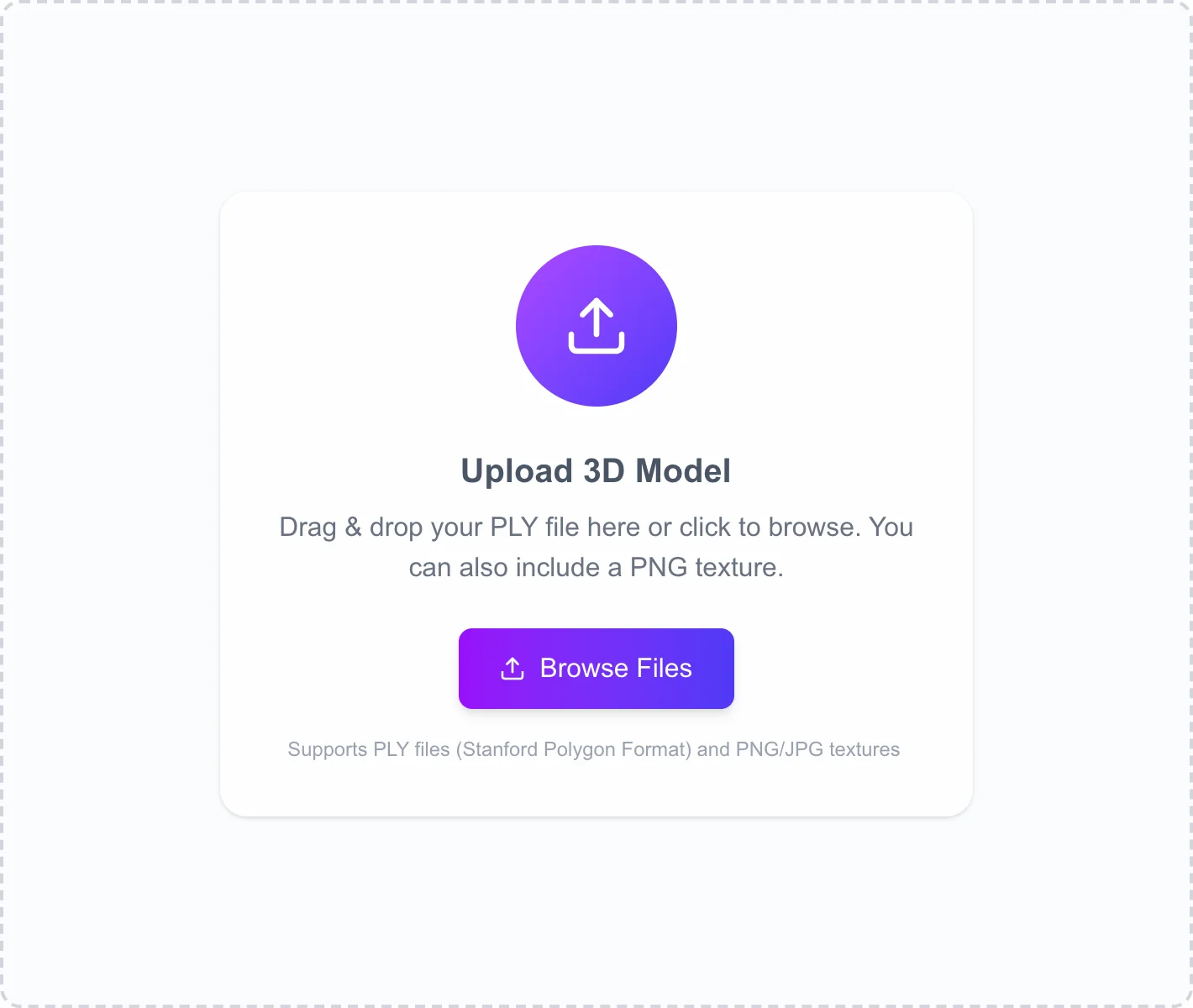 PLY 3D Model Viewer