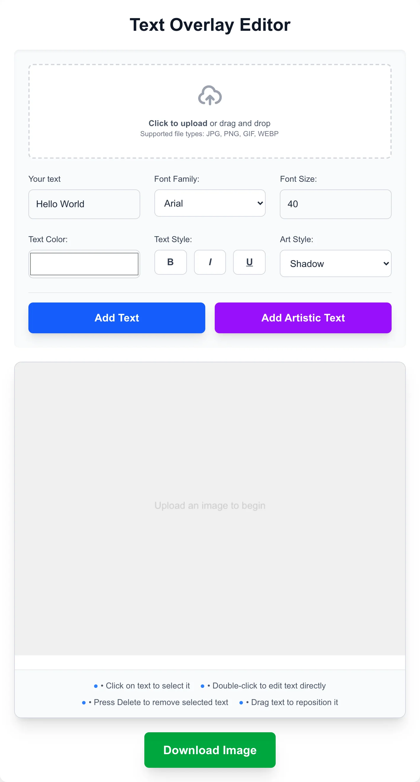 Add Text to Image Online