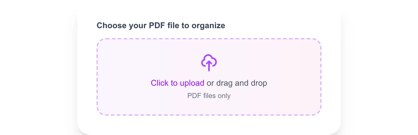 PDF Organizer