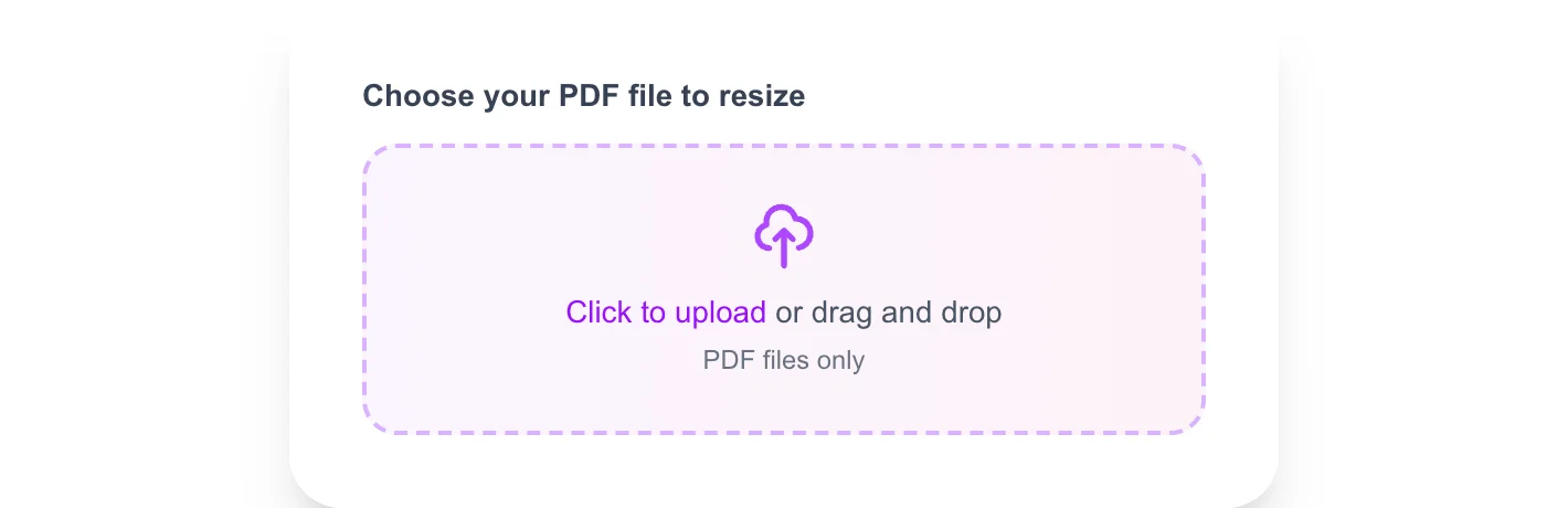 PDF Resizer